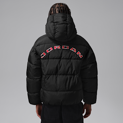 Jordan Older Kids' Brooklyn Graphic Puffer Jacket. Nike FI